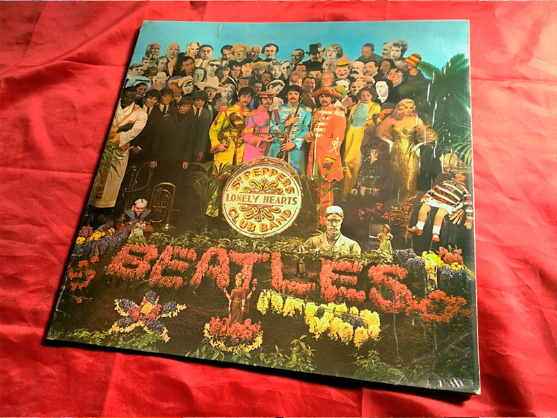 Питер Блейк. Обложка для альбома группы Битлз Sgt. Pepper’s Lonely Hearts Club Band